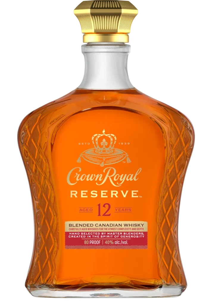 Crown Royal Reserve 12YO product packaging
