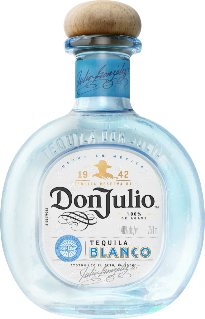Don Julio Blanco product packaging